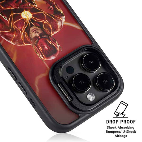 DC Comics The Flash Movie: The Fastest Man Alive iPhone 16 Pro Kickstand Case